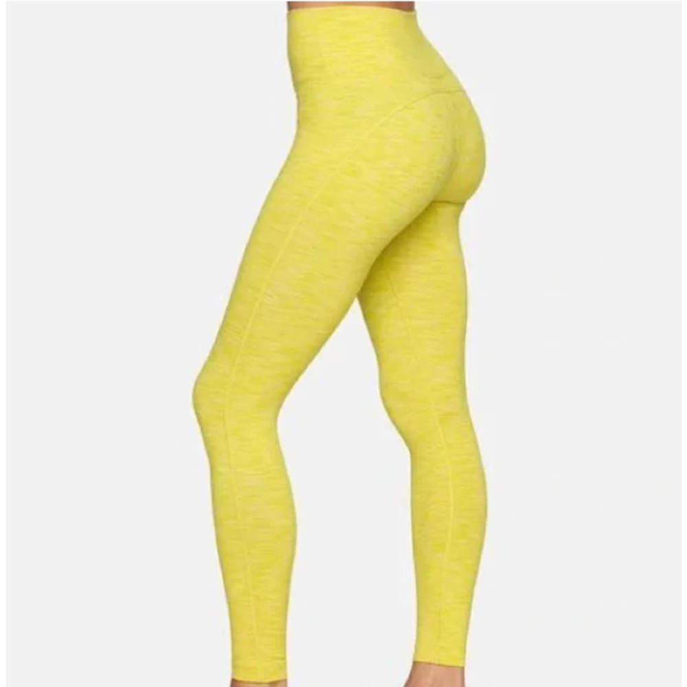 OUTDOOR VOICES Yellow Freeform Leggings Bright Yellow